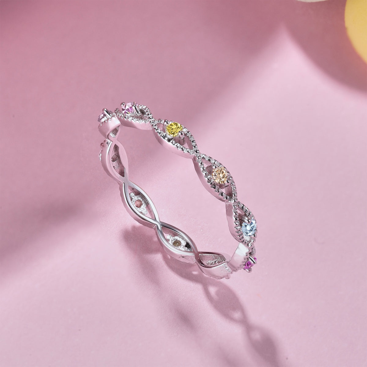 [Royal]Elegant Energetic Round Cut Daily Ring