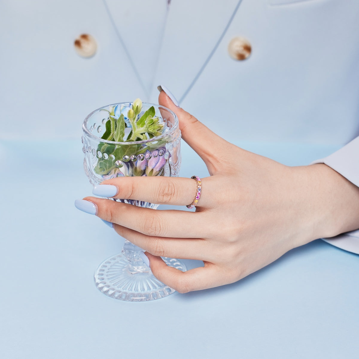 [Royal]Dazzling Resplendent Round Cut Party Ring