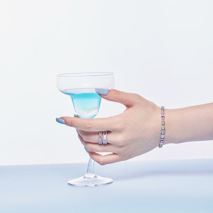 [Royal]Radiant Water Drop Shape Daily Bracelet
