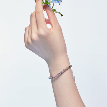 [Royal]Radiant Water Drop Shape Daily Bracelet