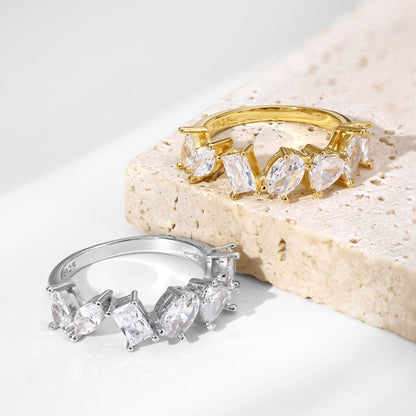 [Royal]Delicate Multi Cut Ring