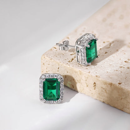 [Royal]Luxurious Dainty Emerald Cut Banquet Earrings