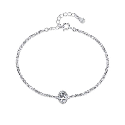 [Royal]Exquisite Oval Shape Bracelet