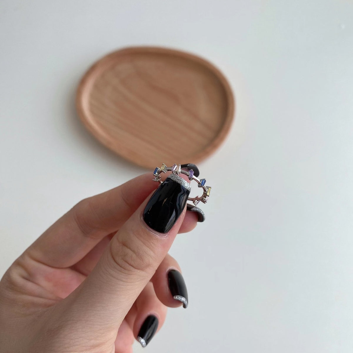 [Royal]Unique Trapezoid Cut Daily Ring
