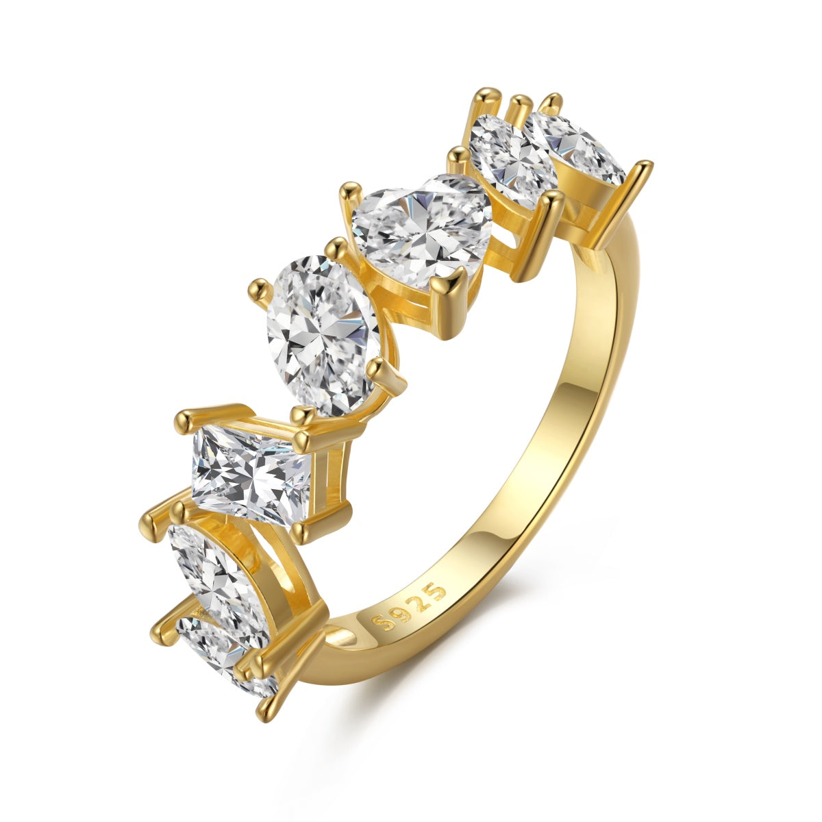 [Royal]Delicate Multi Cut Ring