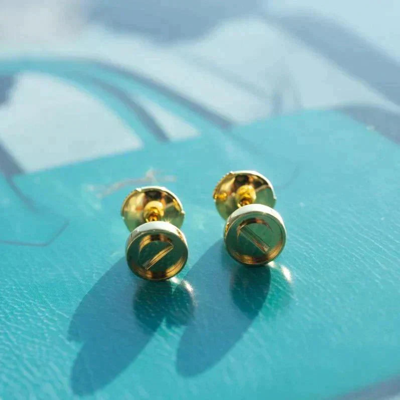 [Royal]LOVE EARRINGS GOLD 10MM