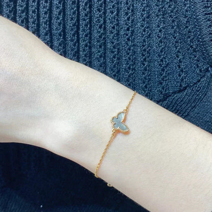[Royal Fine ]BUTTERFLY DARK MOP BUTTERFLY BRACELET