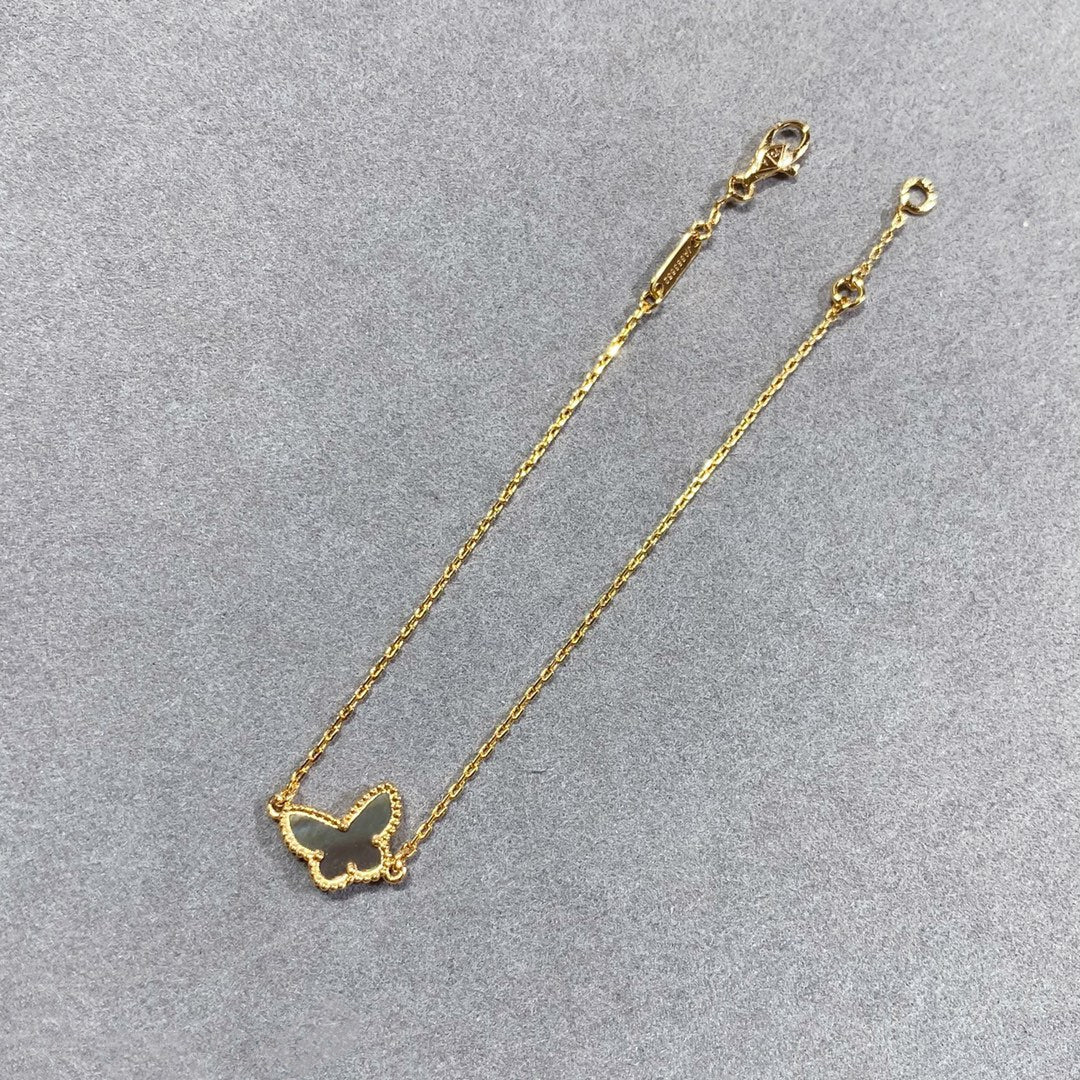 [Royal Fine ]BUTTERFLY DARK MOP BUTTERFLY BRACELET