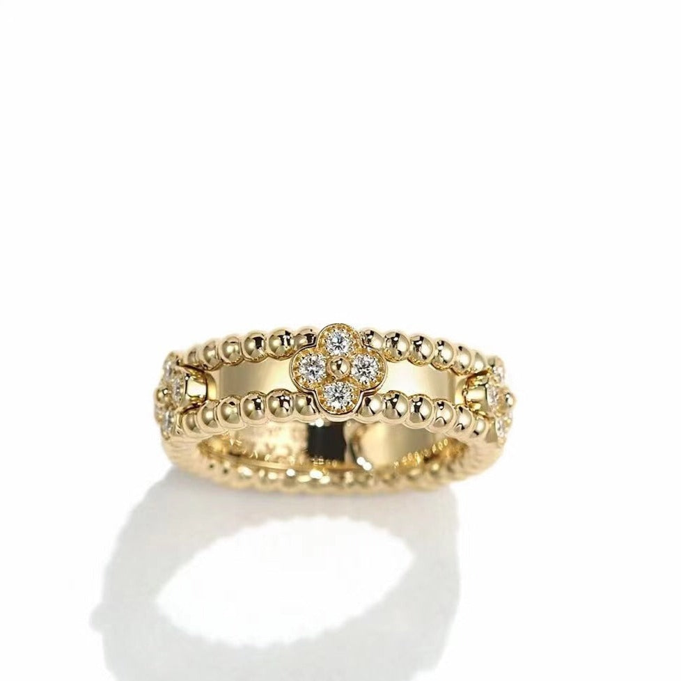 [Royal Fine ]PERLEE GOLD DIAMOND RING