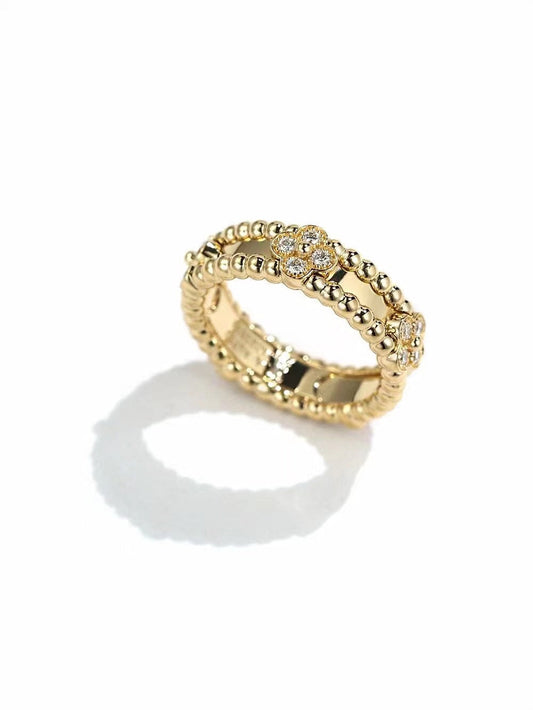 [Royal Fine ]PERLEE GOLD DIAMOND RING