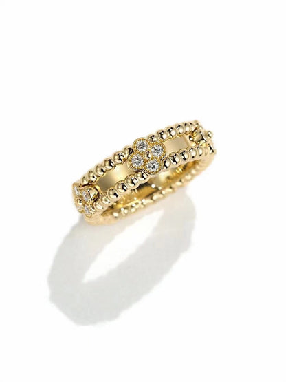 [Royal Fine ]PERLEE GOLD DIAMOND RING