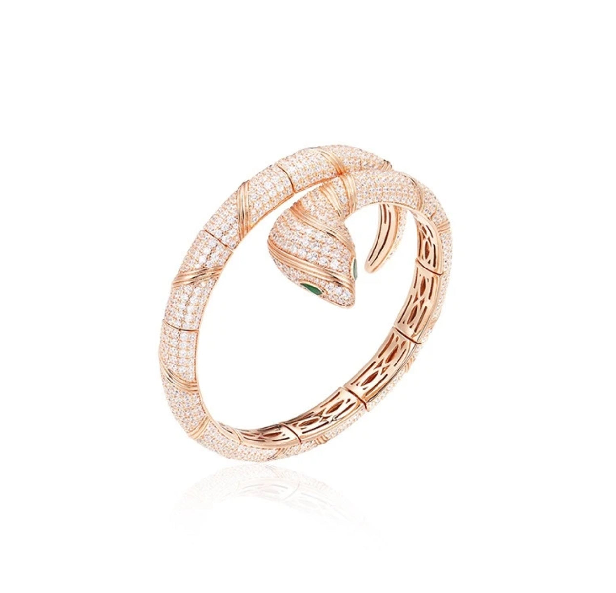 [ROYAL  ]HAUTE COUTURE GOLD SERPENTI BRACELET