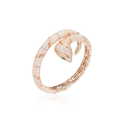 [ROYAL  ]HAUTE COUTURE GOLD SERPENTI BRACELET