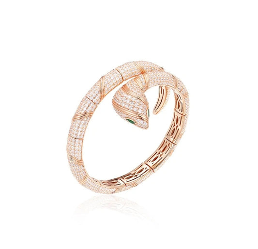 [ROYAL  ]HAUTE COUTURE GOLD SERPENTI BRACELET