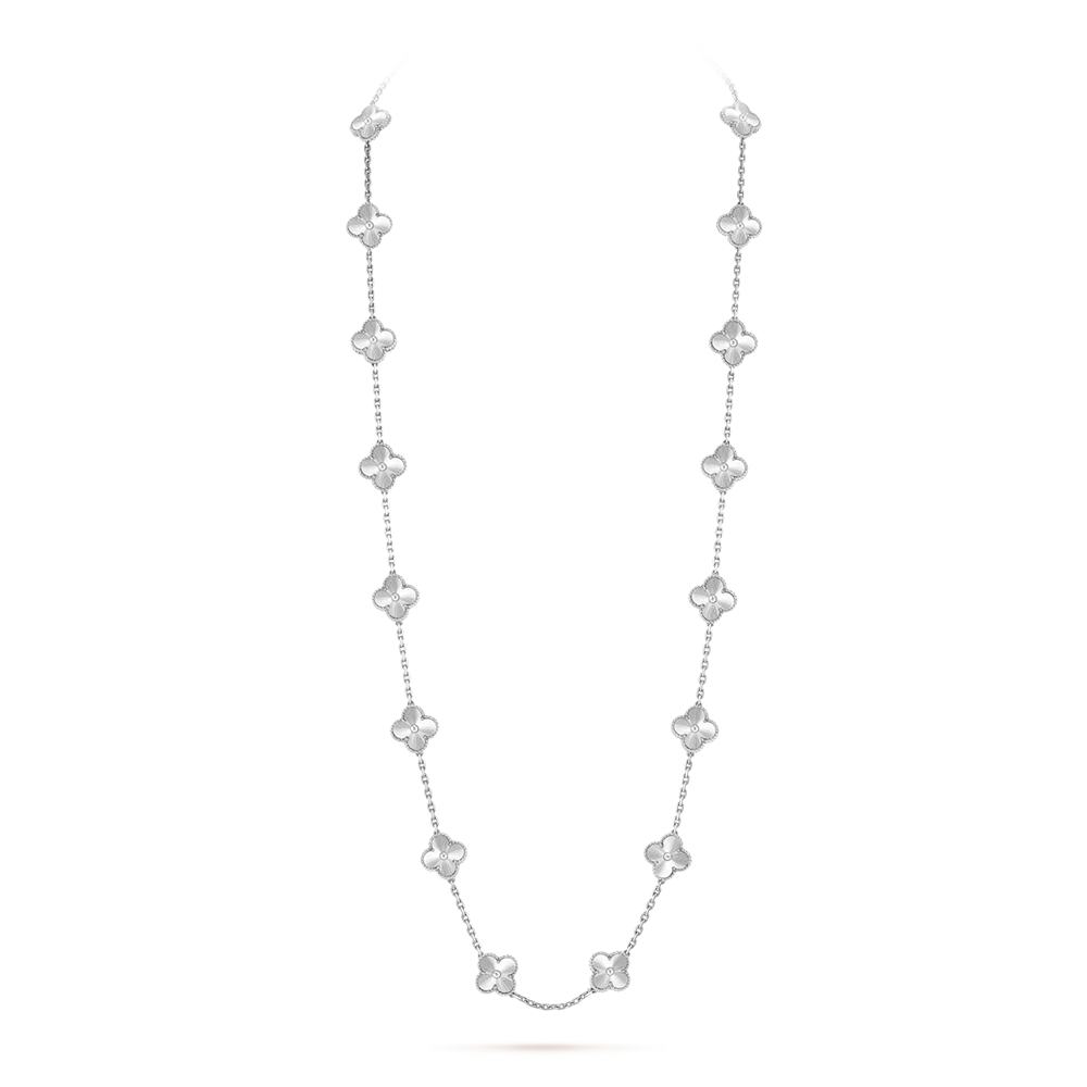 [Royal Fine ]CLOVER 20 MOTIFS  LASER SILVER