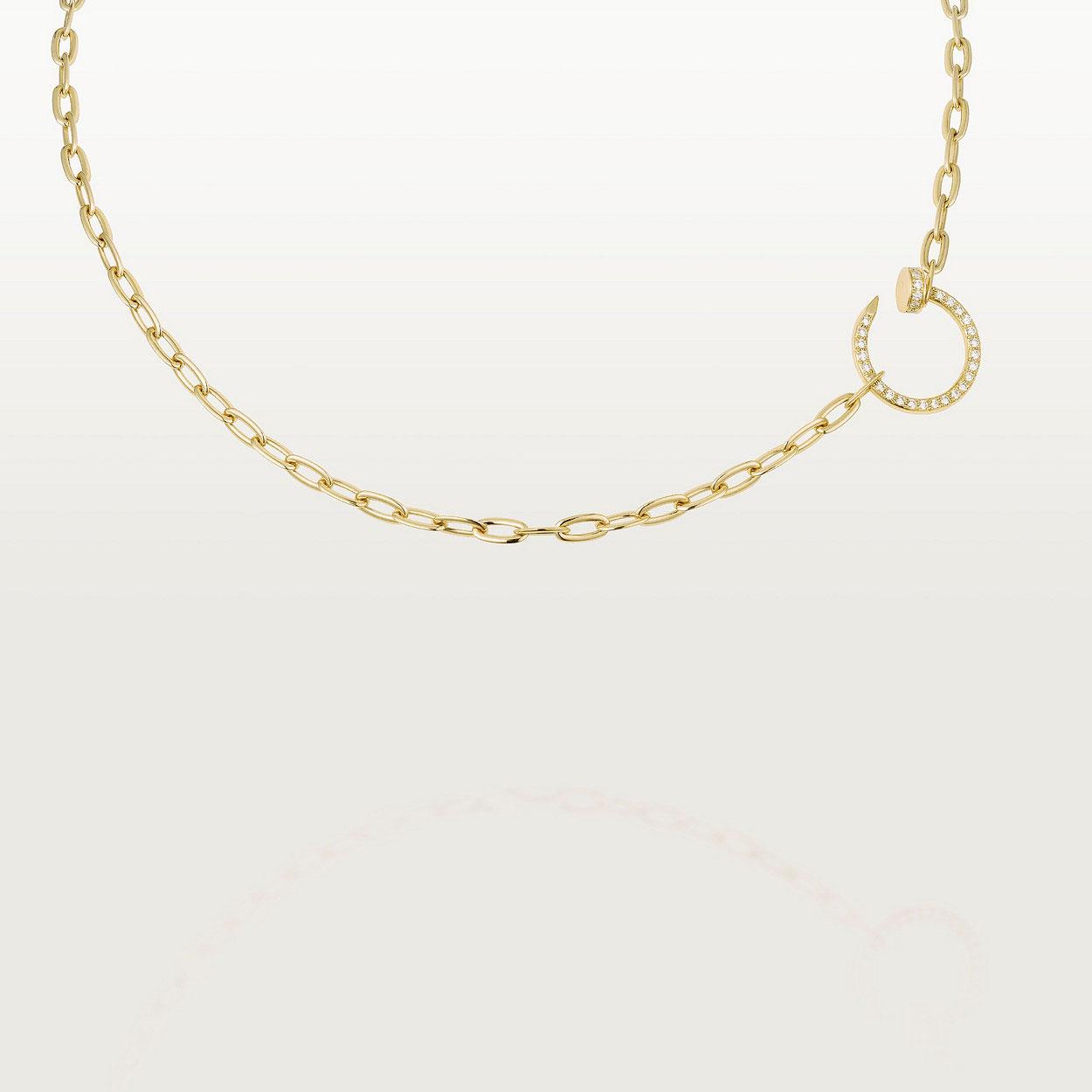 [Royal Fine ]JUSTE NECKLACE DIAMONDS