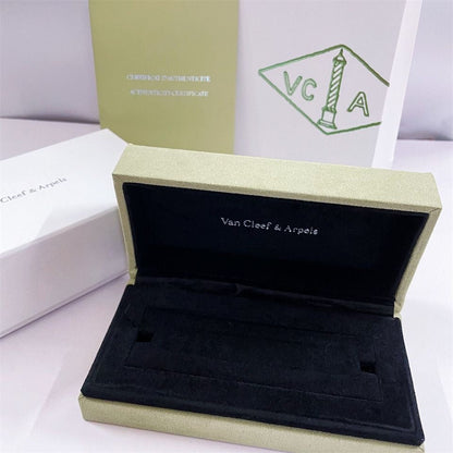 [Royal Fine ]VA CLOVER BRACELET NECKLACE RING BOX GIFT BAG