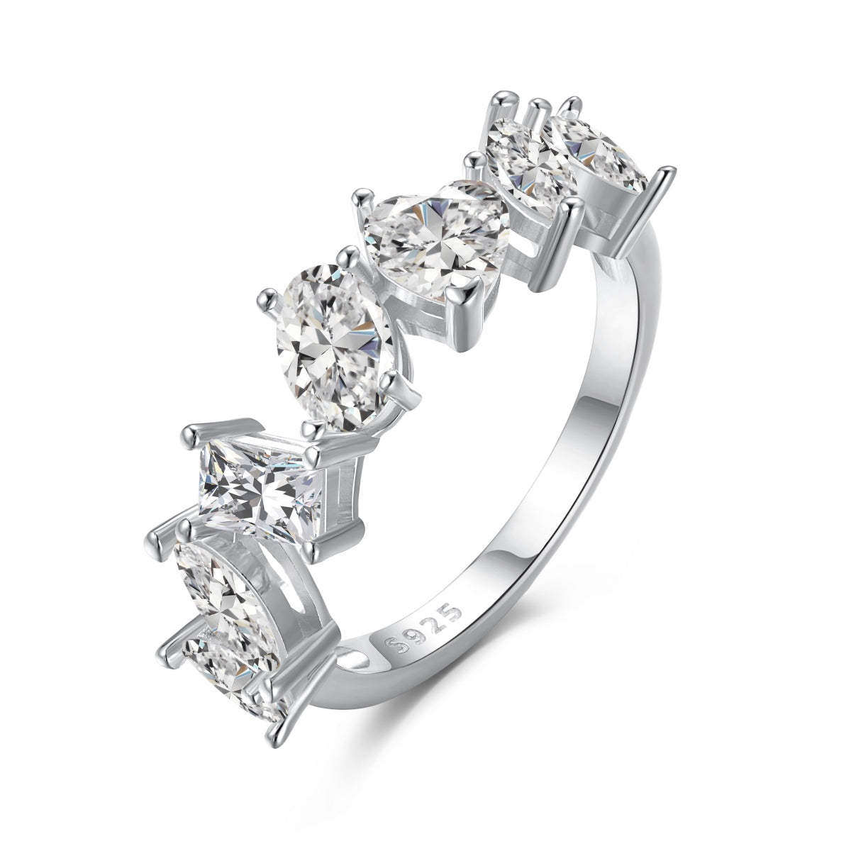 [Royal]Delicate Multi Cut Ring