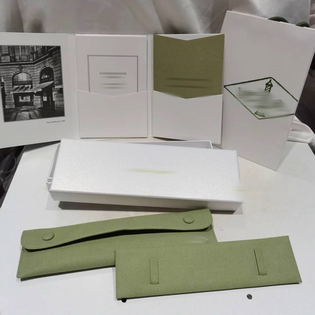 [Royal Fine ]VA CLOVER BRACELET NECKLACE RING BOX GIFT BAG