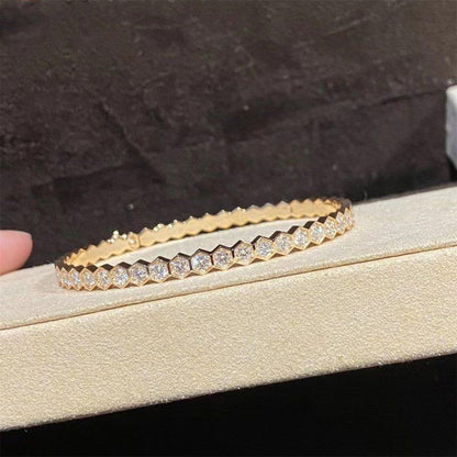 [Royal]BEE LOVE GOLD BRACELET FULL DIAMOND