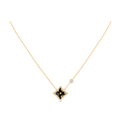 [Royal]STAR BLACK MOP NECKLACE