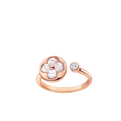 [Royal]SUN 1 DIAMOND PINK MOP RING