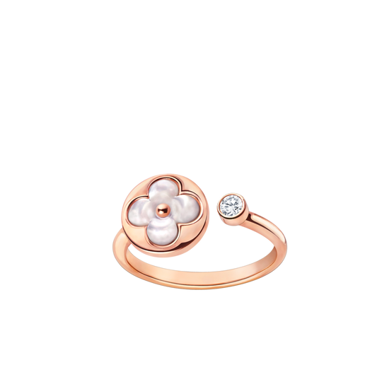 [Royal]SUN 1 DIAMOND PINK MOP RING