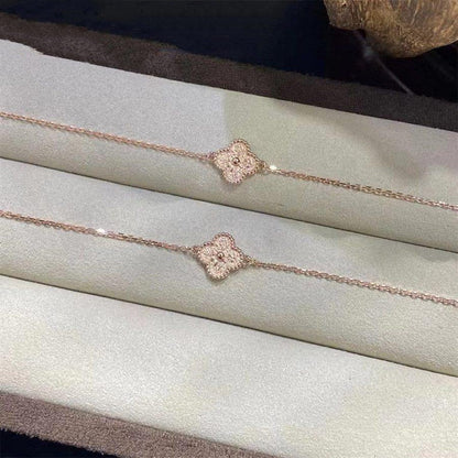 [Royal Fine ]CLOVER SINGLE FLOWER BRACELET