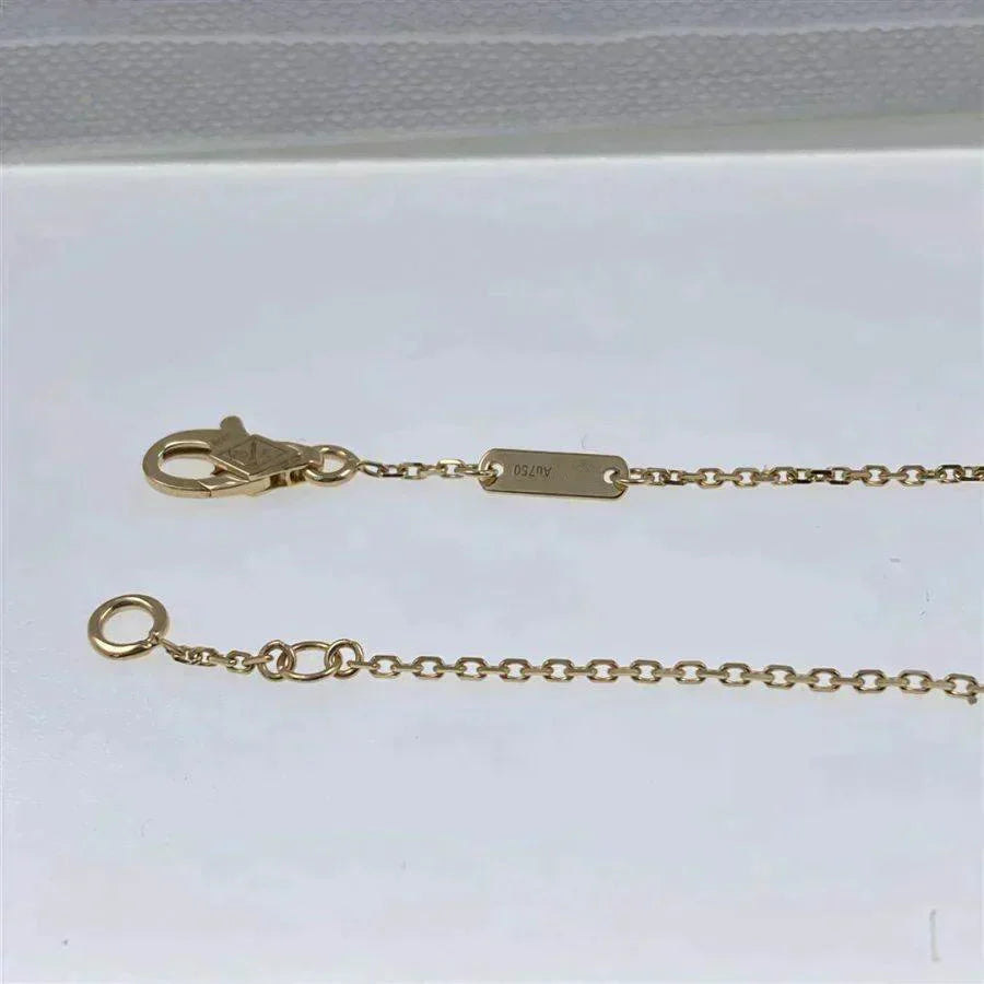 [Royal Fine ]CLOVER  CARNELIAN SINGLE FLOWER BRACELET