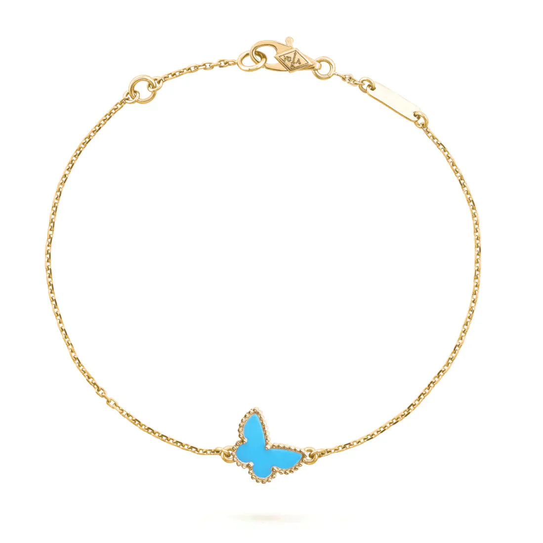 [Royal Fine ]BUTTERFLY TURQUOISE BUTTERFLY BRACELET