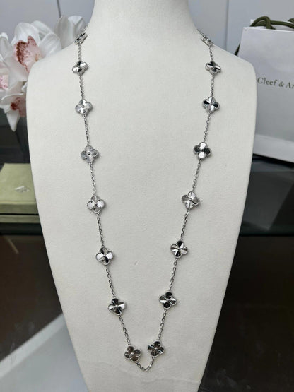 [Royal Fine ]CLOVER 20 MOTIFS  LASER SILVER